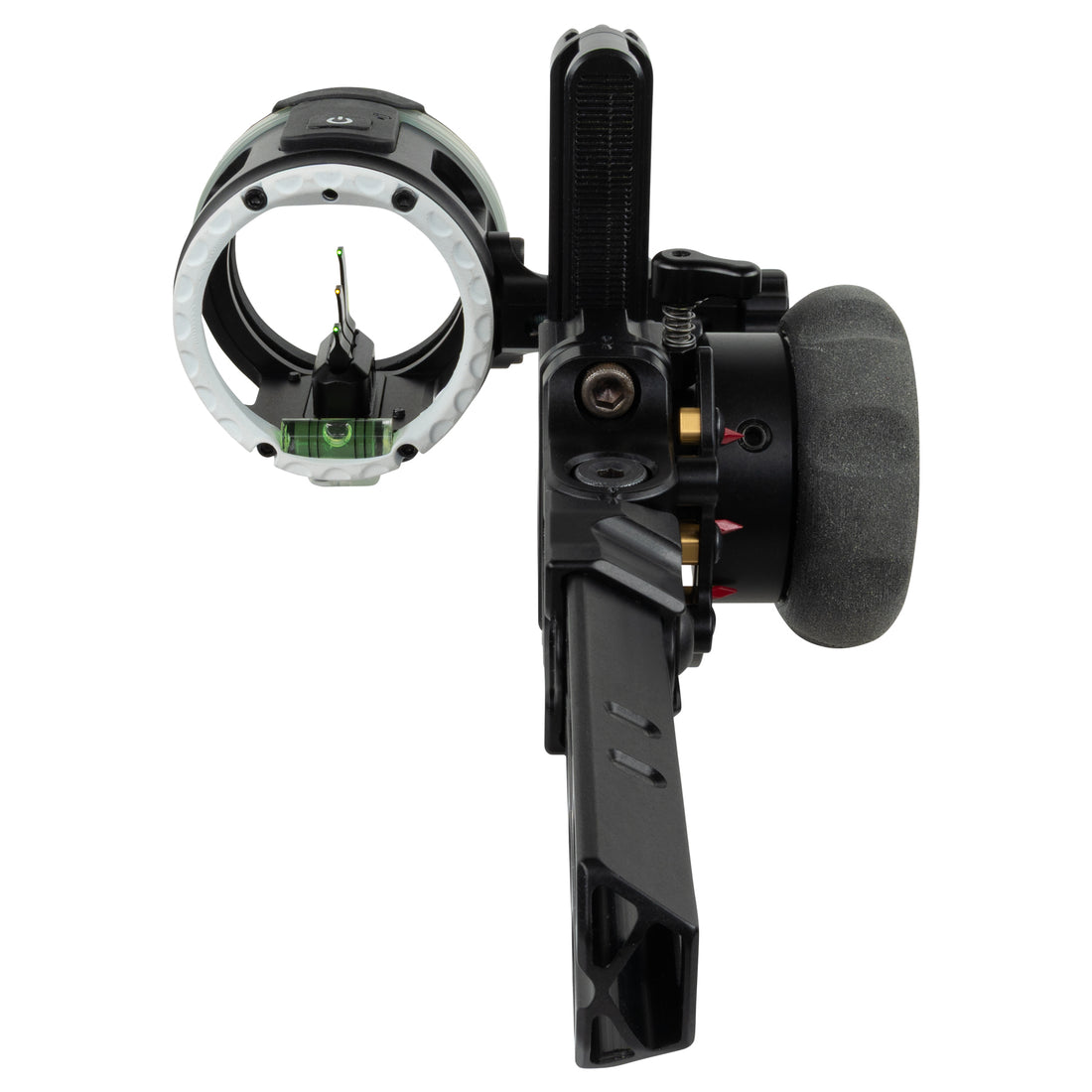 Black Gold Modd bow sight, side view