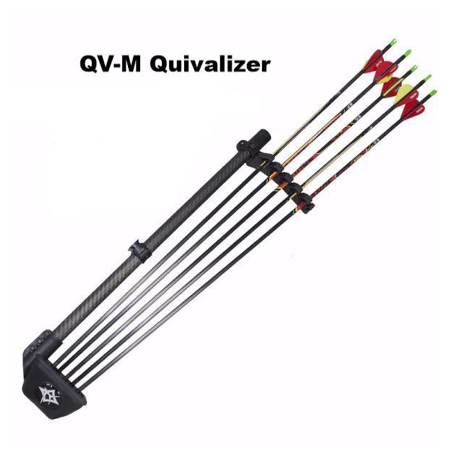 Option Archery Quivalizer five arrow adjustable gripper quiver